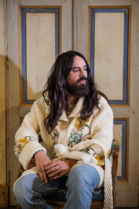 whos the designer for gucci|alessandro michele today.